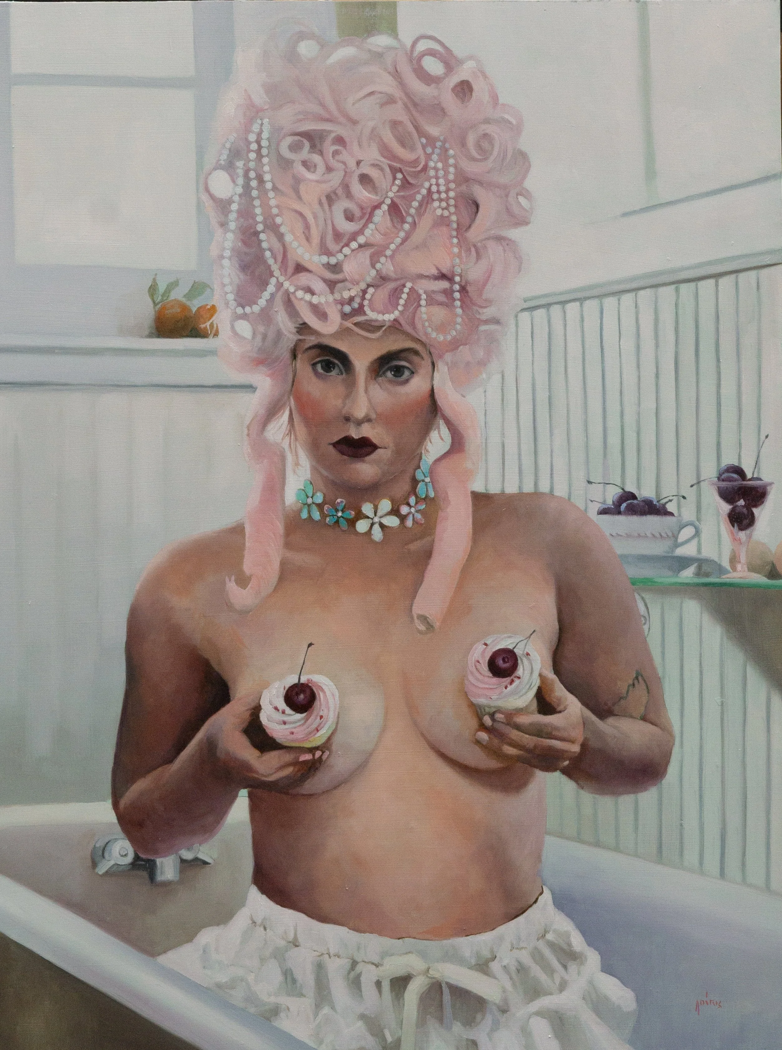 Lamourette Kiss 
 
24" x 18" |
Oil on panel 
  
available 