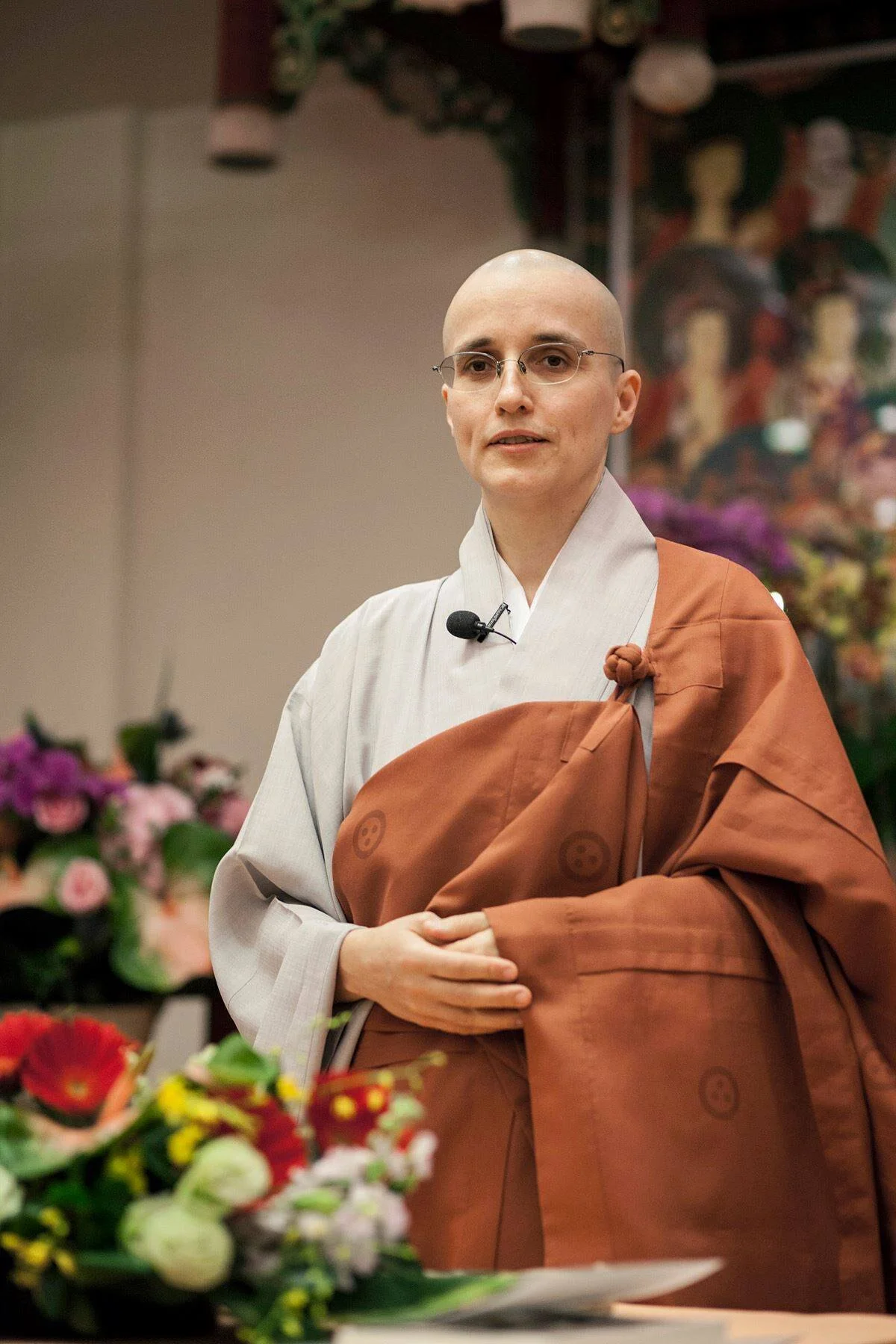 Where is Myong Hae Sunim now? 