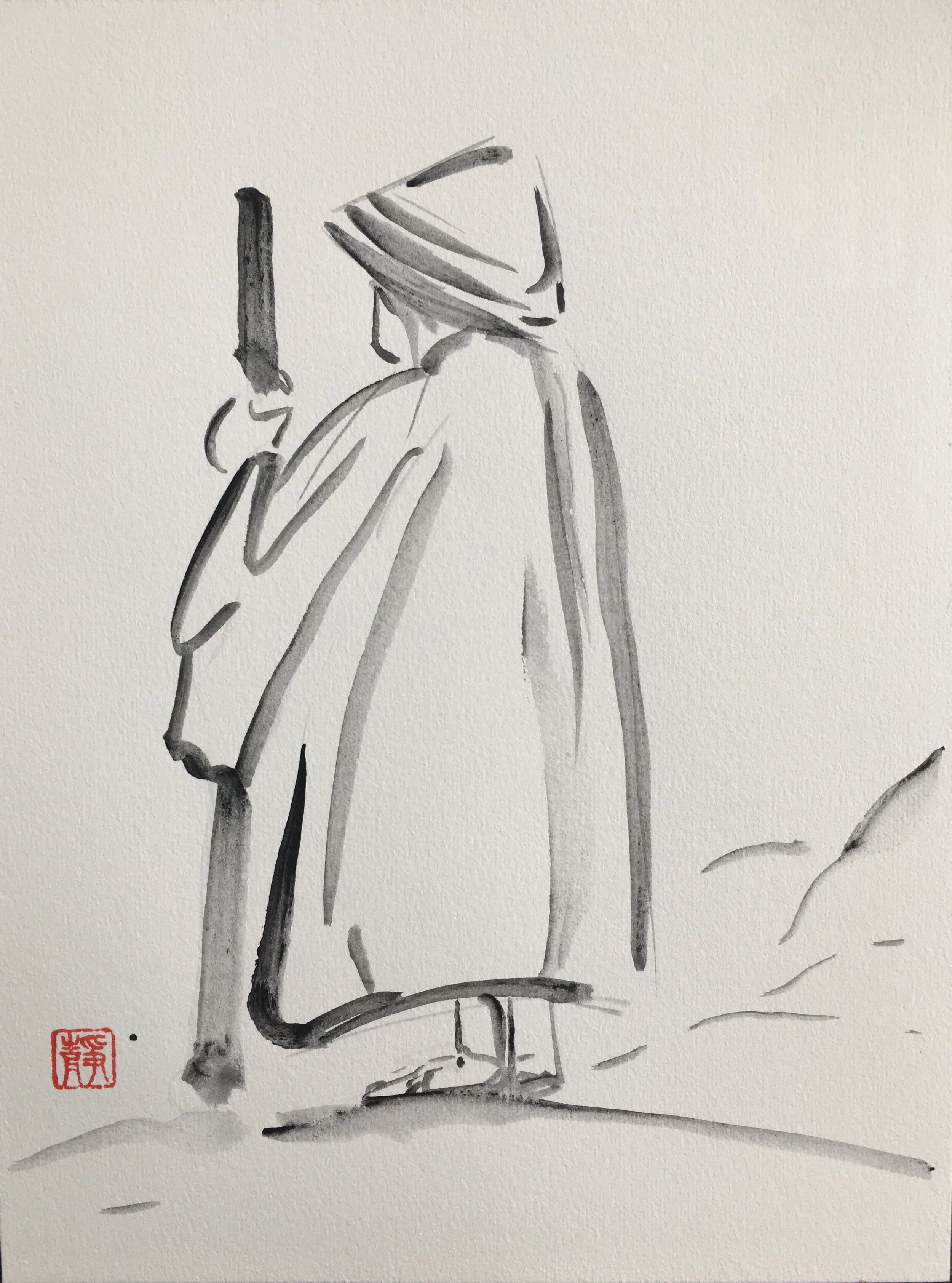 Let the Gentle Breeze Send Off the White Clouds