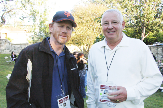 In Austin with Ron Howard