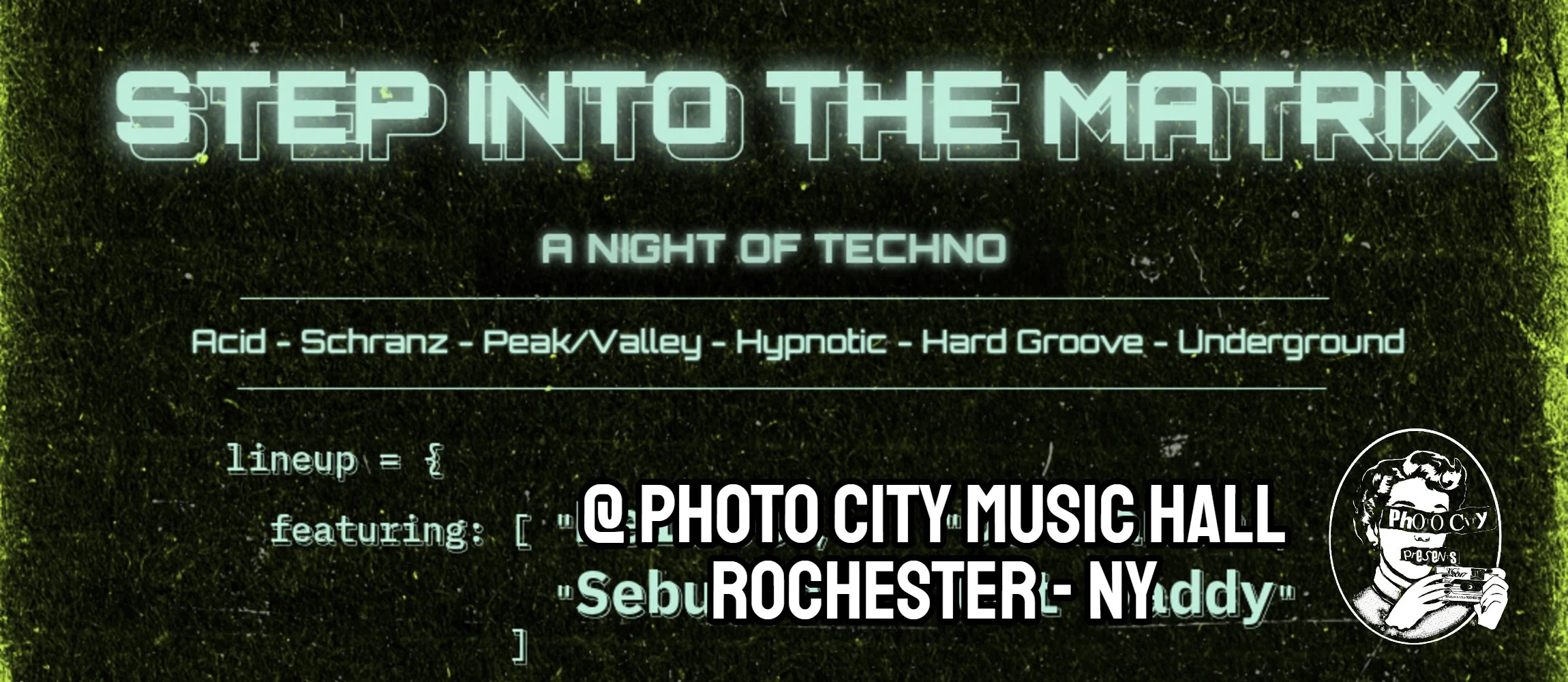 Step Into The Matrix - A Night of Techno