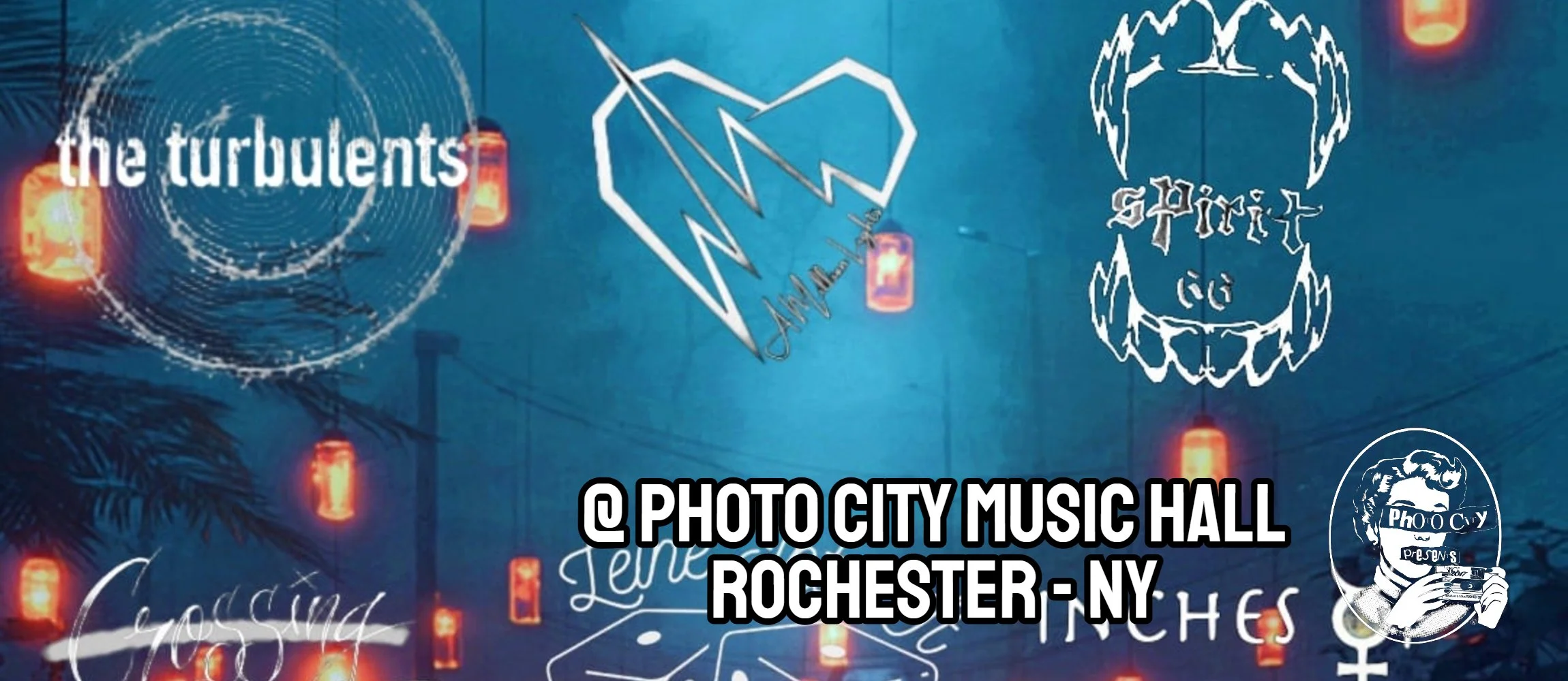 Inches Of Mercury, Crossing Out, A Million Lights, The Turbulents, Spirit66, &amp; Leine Into It