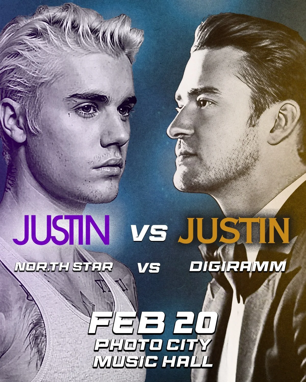 Justin vs Justin Party