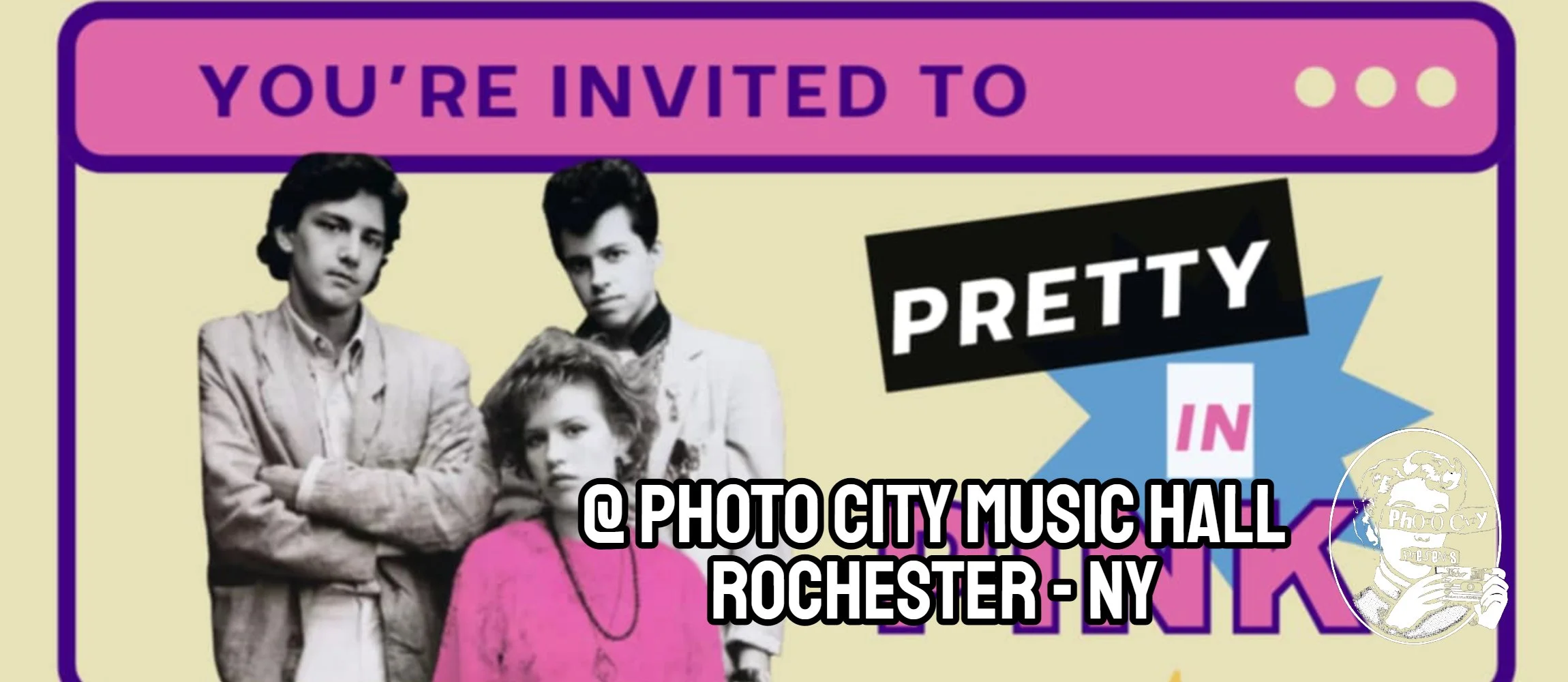 Pretty In Pink : 80s Party - feat: Belious Some - w/ Mystic Circus &amp; DJ Darkwave