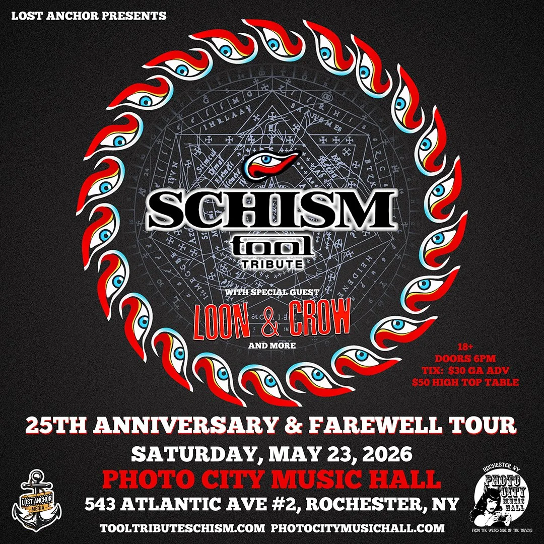 Schism - Tool Tribute 25th Anniversary &amp; Farewell Tour