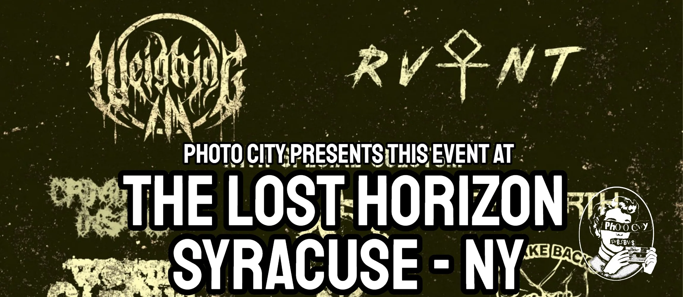 Weighing In &amp; RVNT - w/ Seditions, Worm Circus, Off // Earth, No Take Backs, &amp; Criminally Insane @ The Lost Horizon - Syracuse, NY