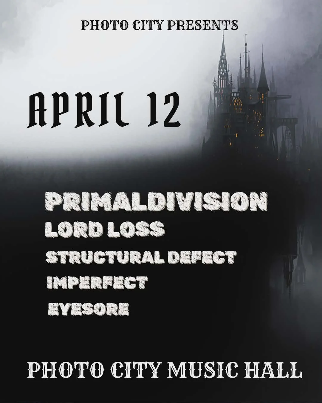 Primaldivision, Lord Loss, Structural Defect, Imperfect, &amp; Eyesore