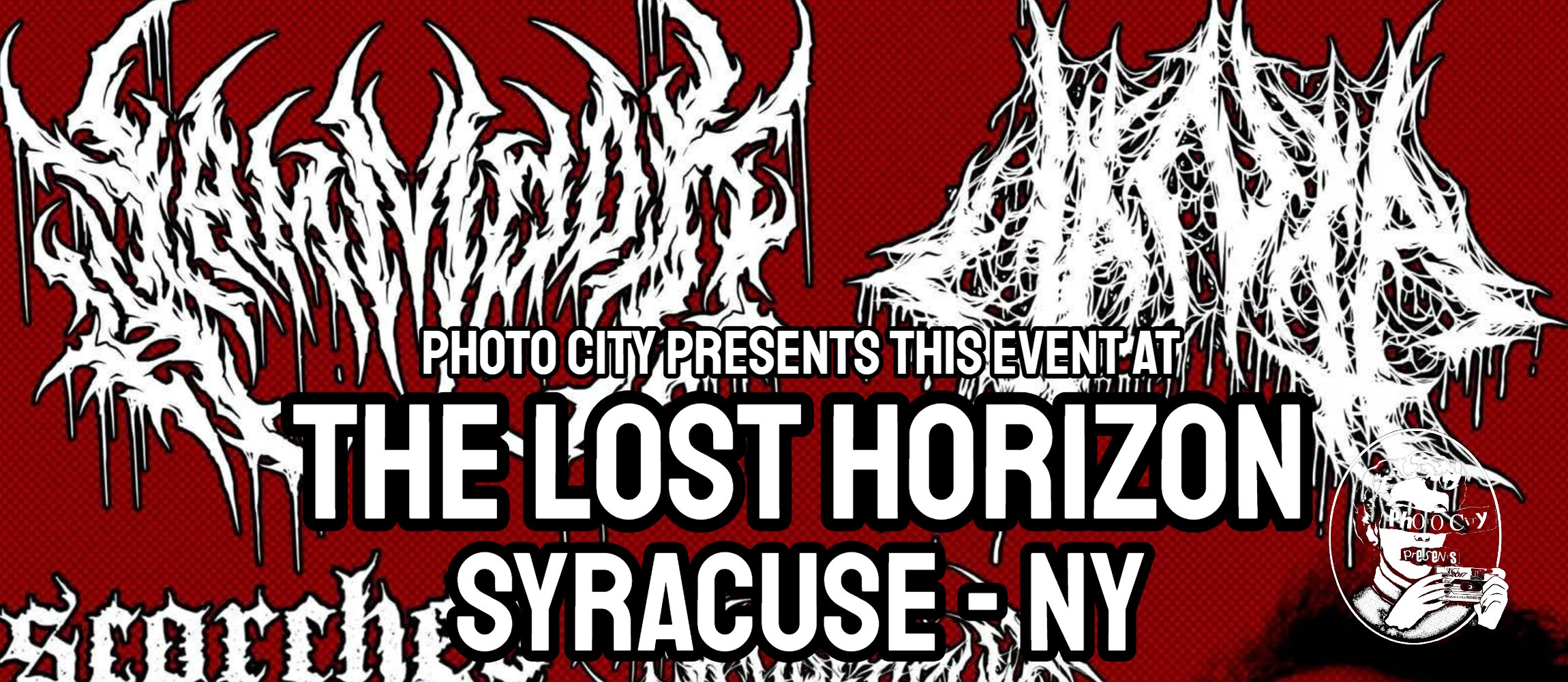 I Am Mook, Vanta, Scorched Mind, Scvrecrvw, Solitary Demise, and Detour @ The Lost Horizon (Syracuse, NY)