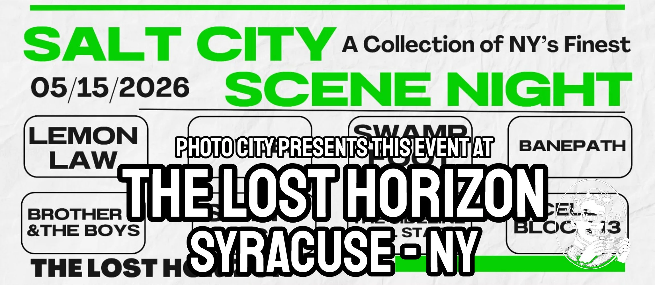 Lemon Law, Howler, Swamp Foot, Banepath, Brother T &amp; The Boys, Spirit66, The Sideline All Stars, &amp; Cell Block 13 @ The Lost Horizon - Syracuse, NY