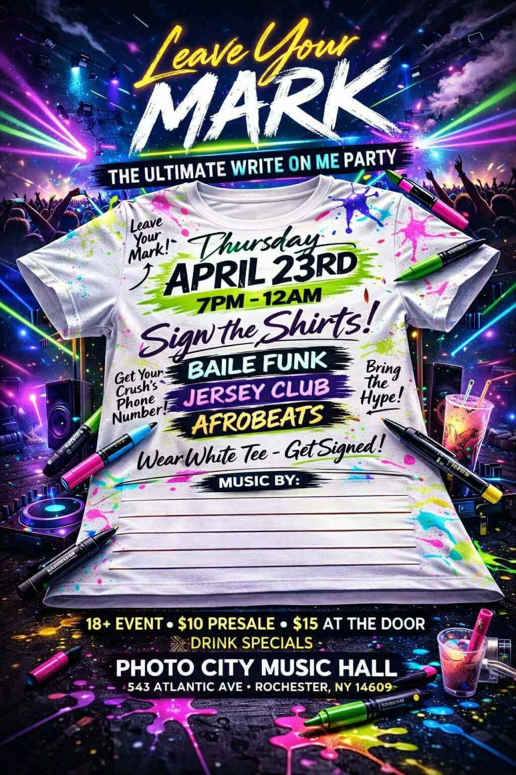 Leave Your Mark - The Ultimate Write On Me Party