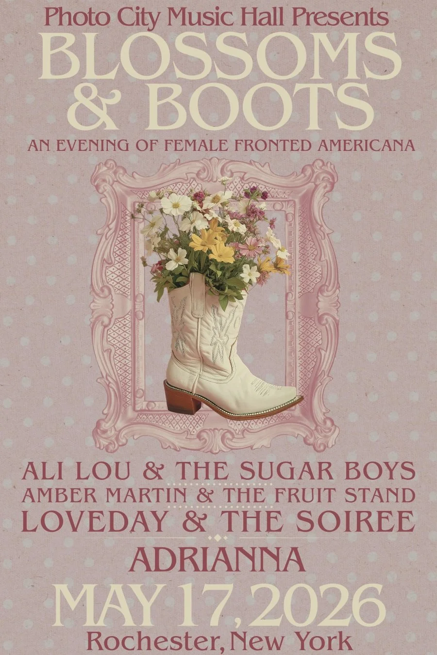 Blossoms &amp; Boots - An Evening of Female Fronted Americana