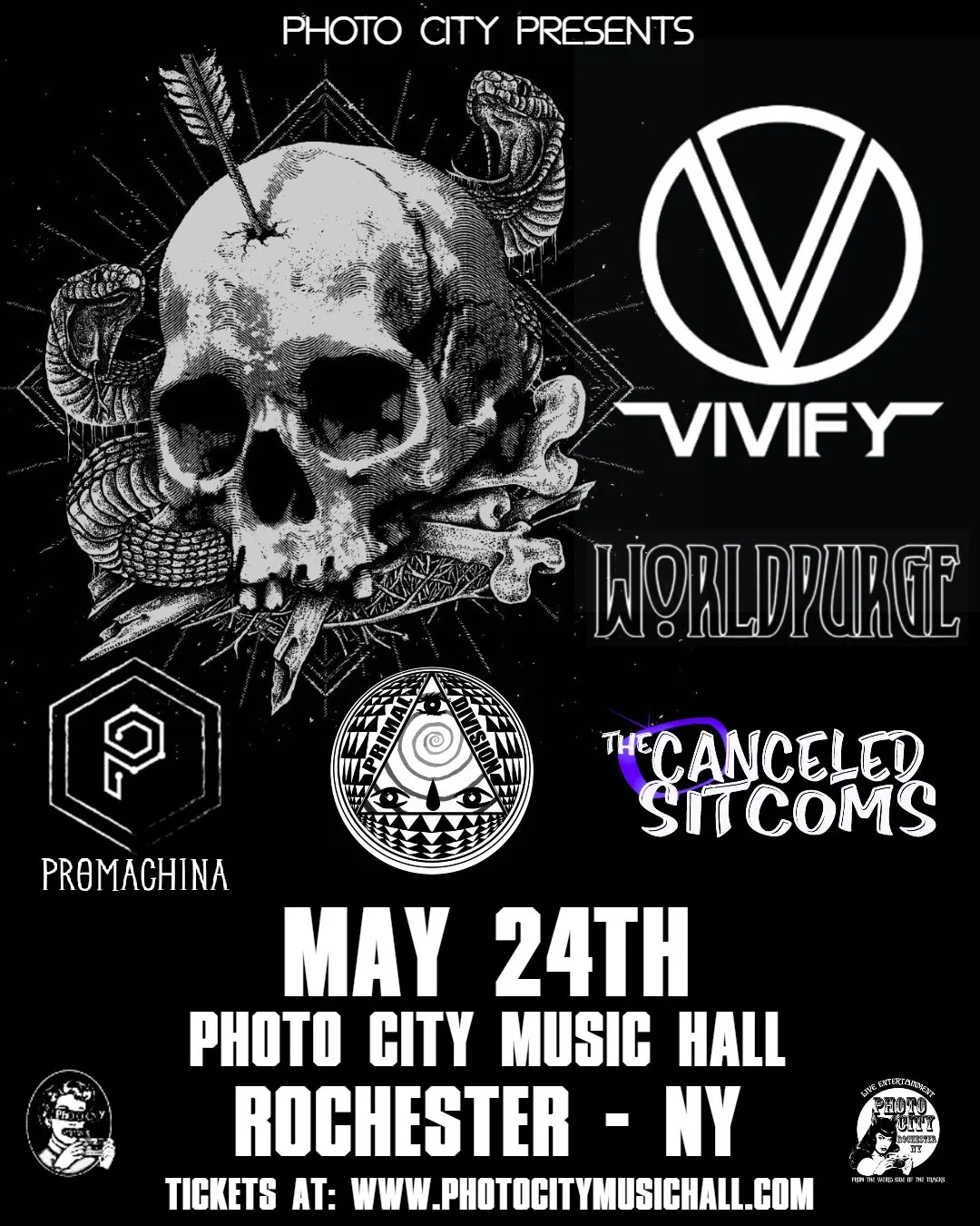 Vivify, Promachina, Worldpurge, Primaldivision, &amp; The Canceled Sitcoms