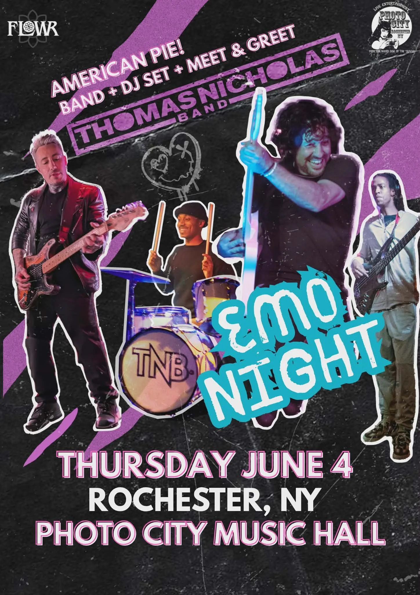 AMERICAN PIE EMO NIGHT - w/ THOMAS NICHOLAS BAND