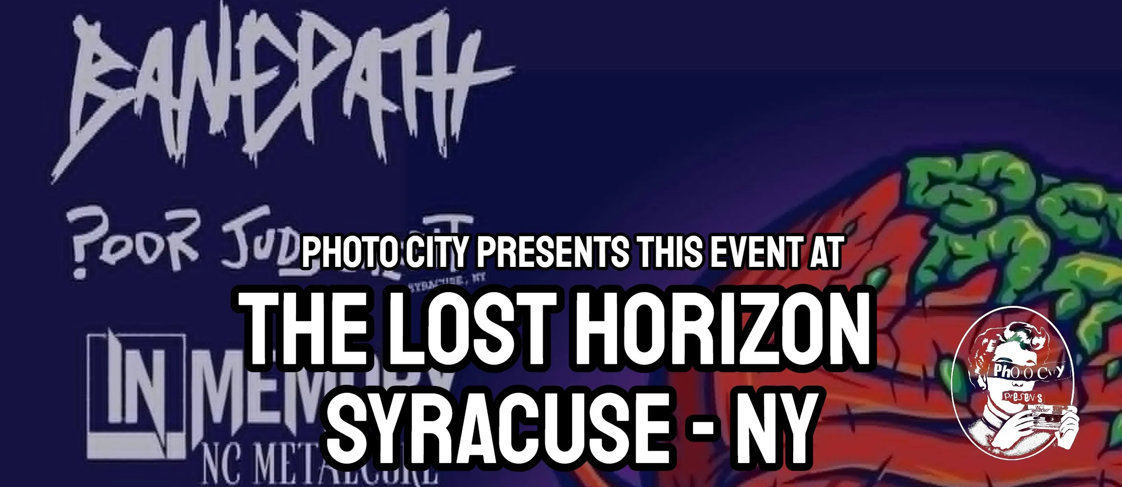 Banepath, Poor Judgement, In Memory, Isochronon, Abhorrent Desolation, &amp; Afterward @ The Lost Horizon (Syracuse, NY)