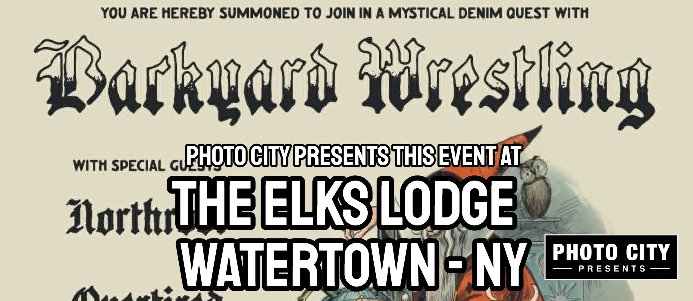 Backyard Wrestling - w/ Northroot, Overtired, Jeremy Romance, &amp; Check On Your Friends @ The Watertown Elks Lodge (Watertown, NY)