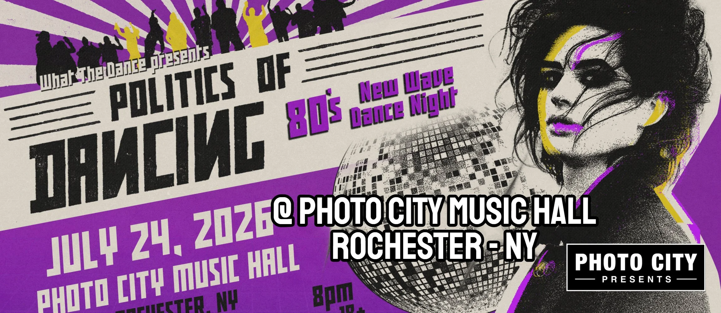POLITICS OF DANCING: An 80s New Wave Dance Night
