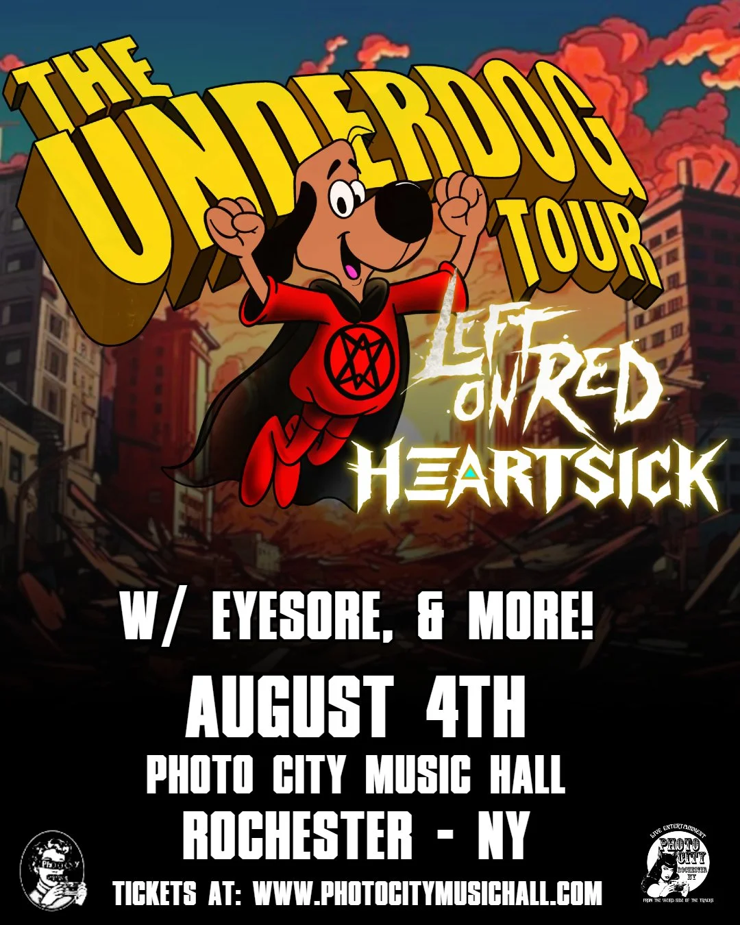 Left On Red &amp; Heartsick