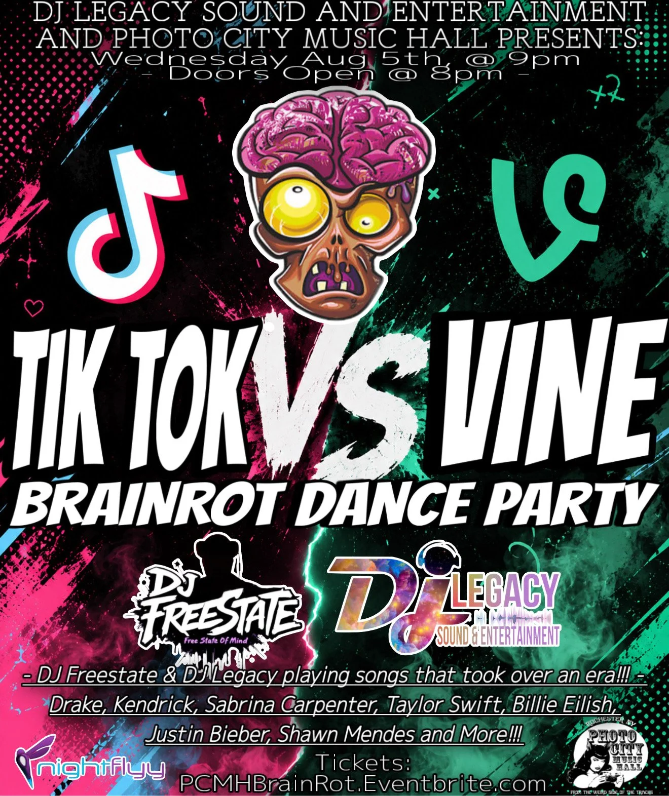 Tik Tok vs Vine - Brainrot Dance Party!
