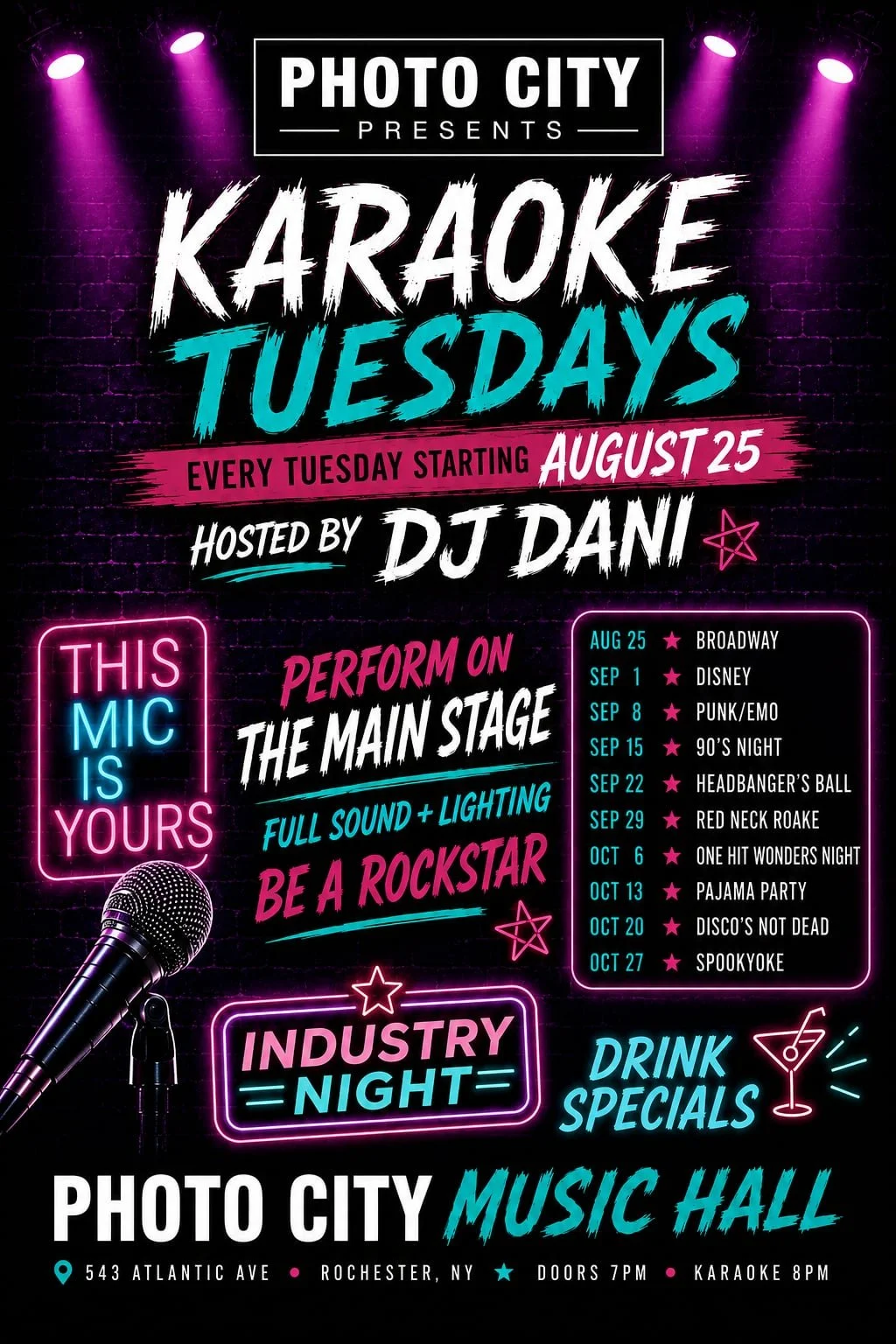 Karaoke Tuesdays - Broadway