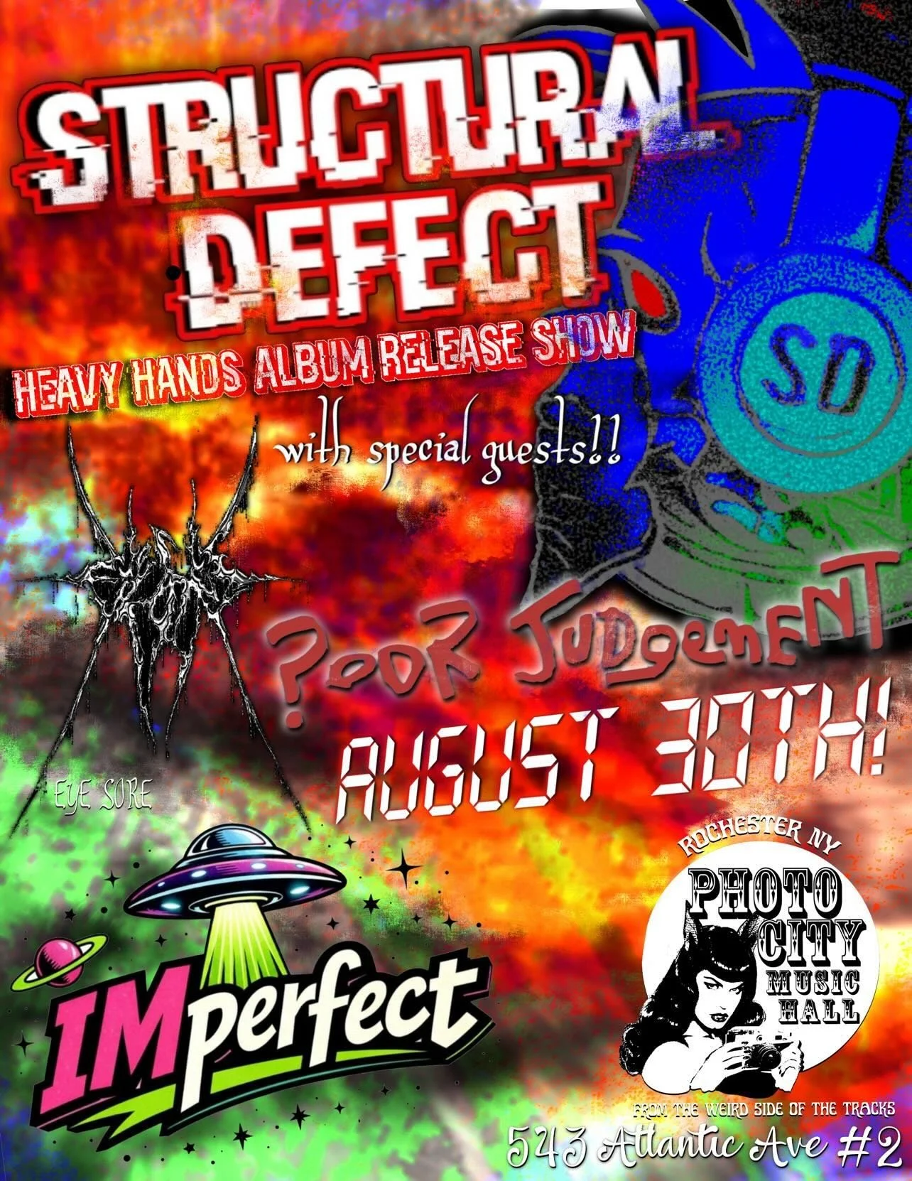Structural Defect - "Heavy Hands" Album Release Show