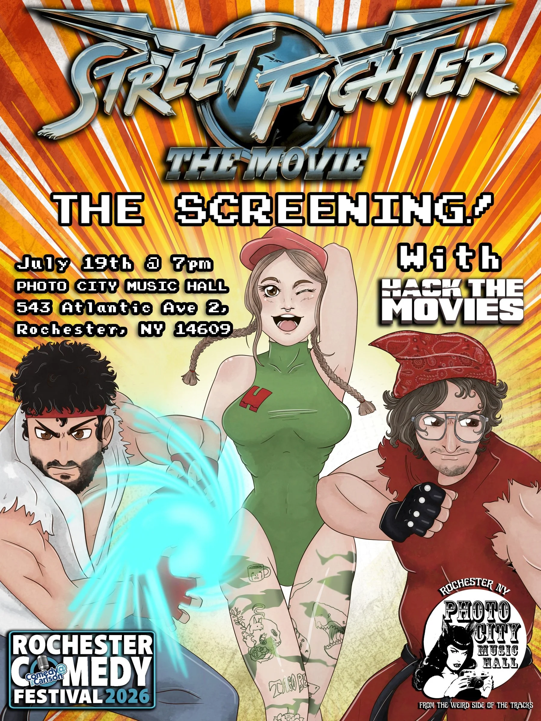 Rochester Comedy Festival - Hack The Movies!