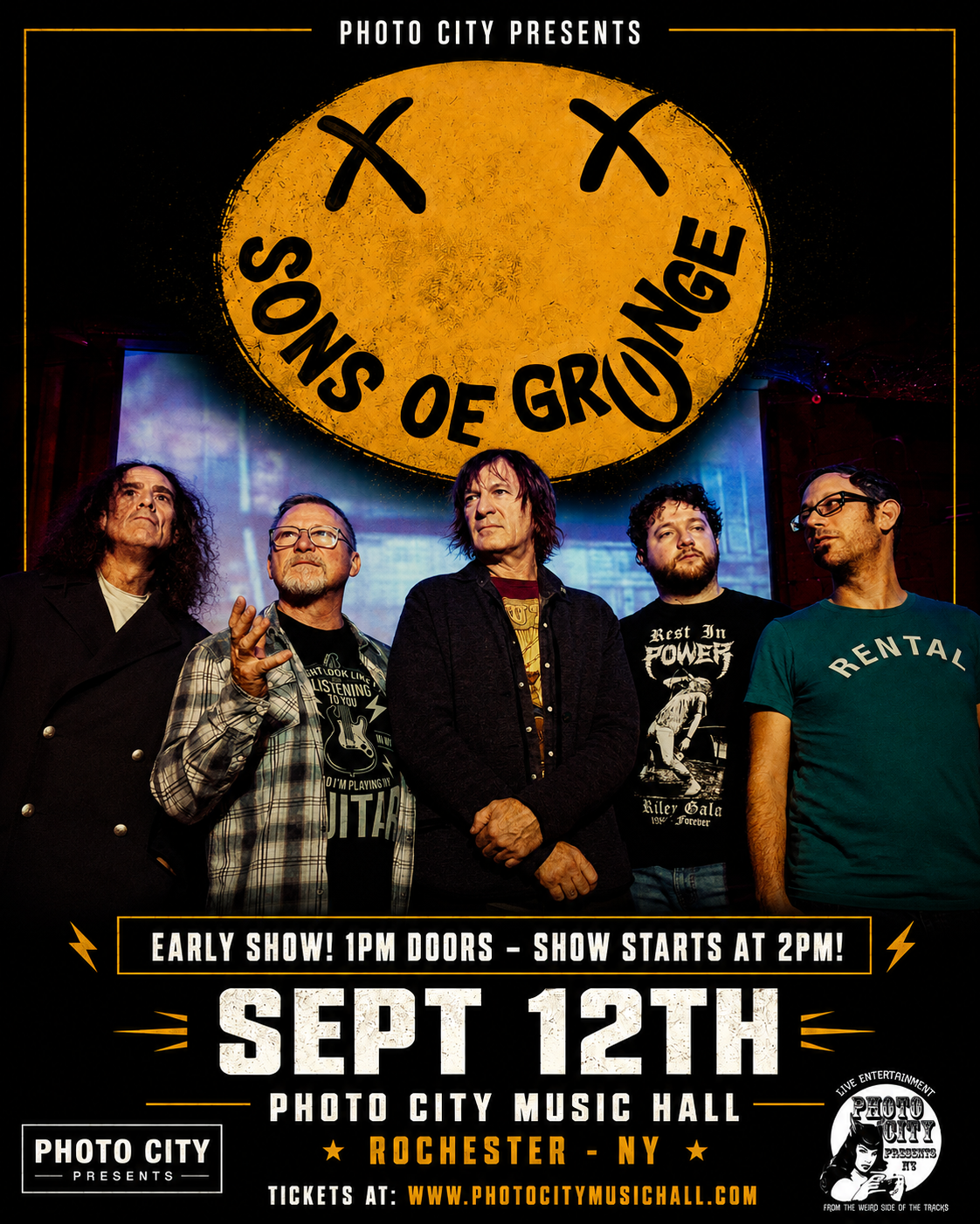 Sons Of Grunge ('90s Grunge Tribute) - Matinee show!