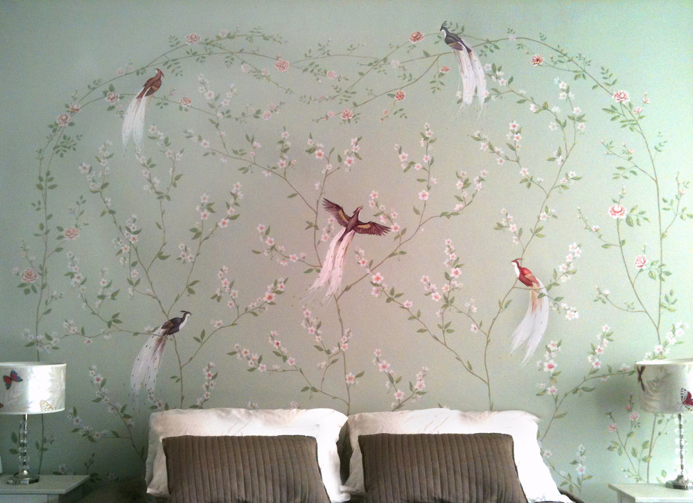 BIRD OF PARADISE HEADBOARD