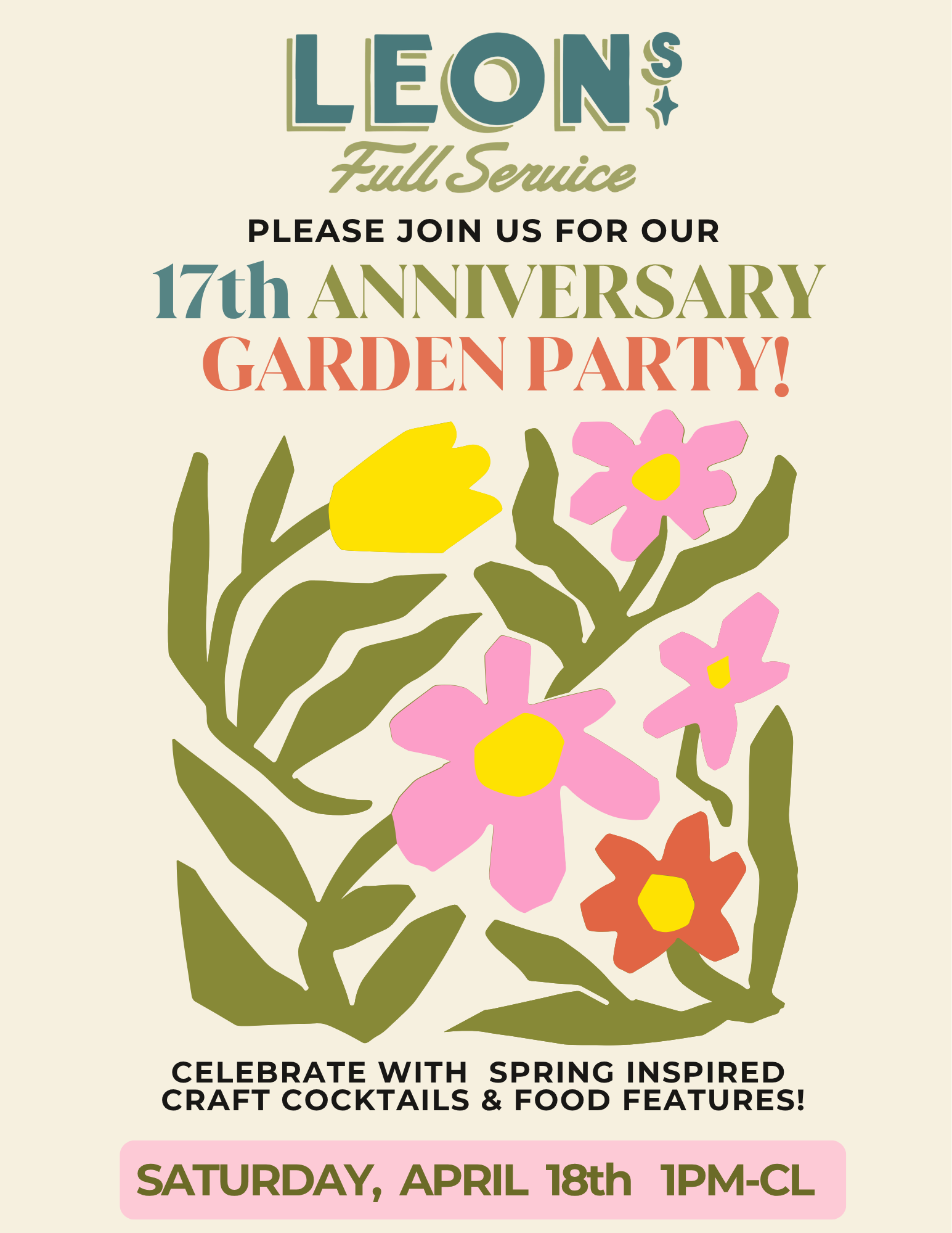 17th Anniversary Garden Party!
