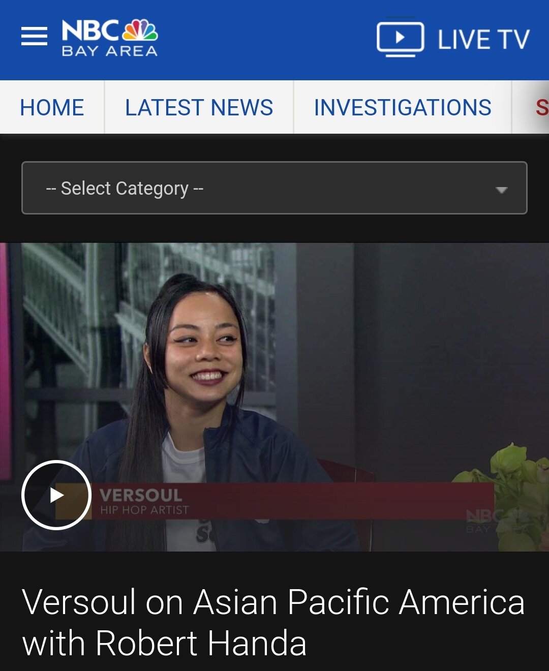 Copy of Versoul on Asian Pacific America with Robert Handa