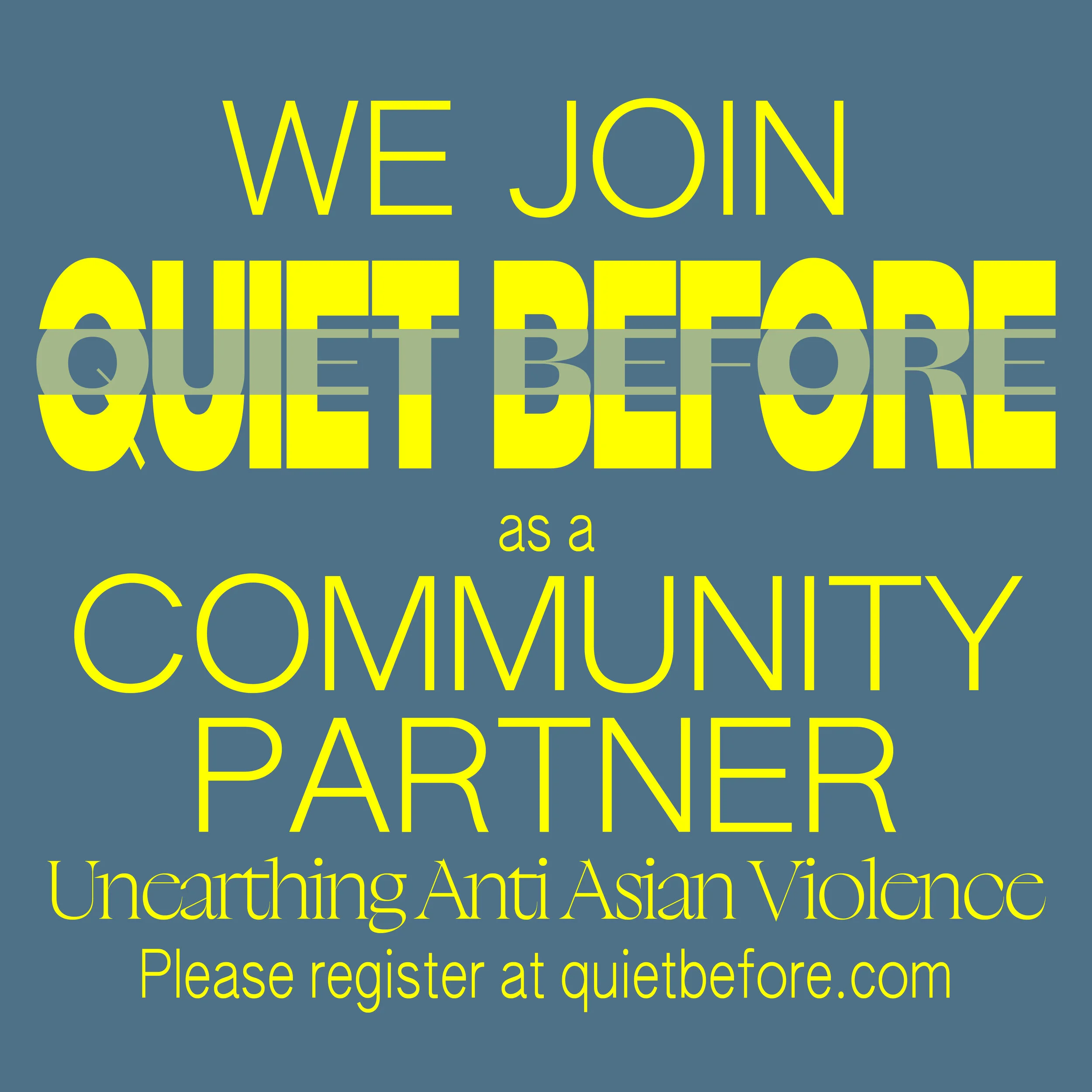 Quiet Before: Unearthing Anti-Asian Violence
