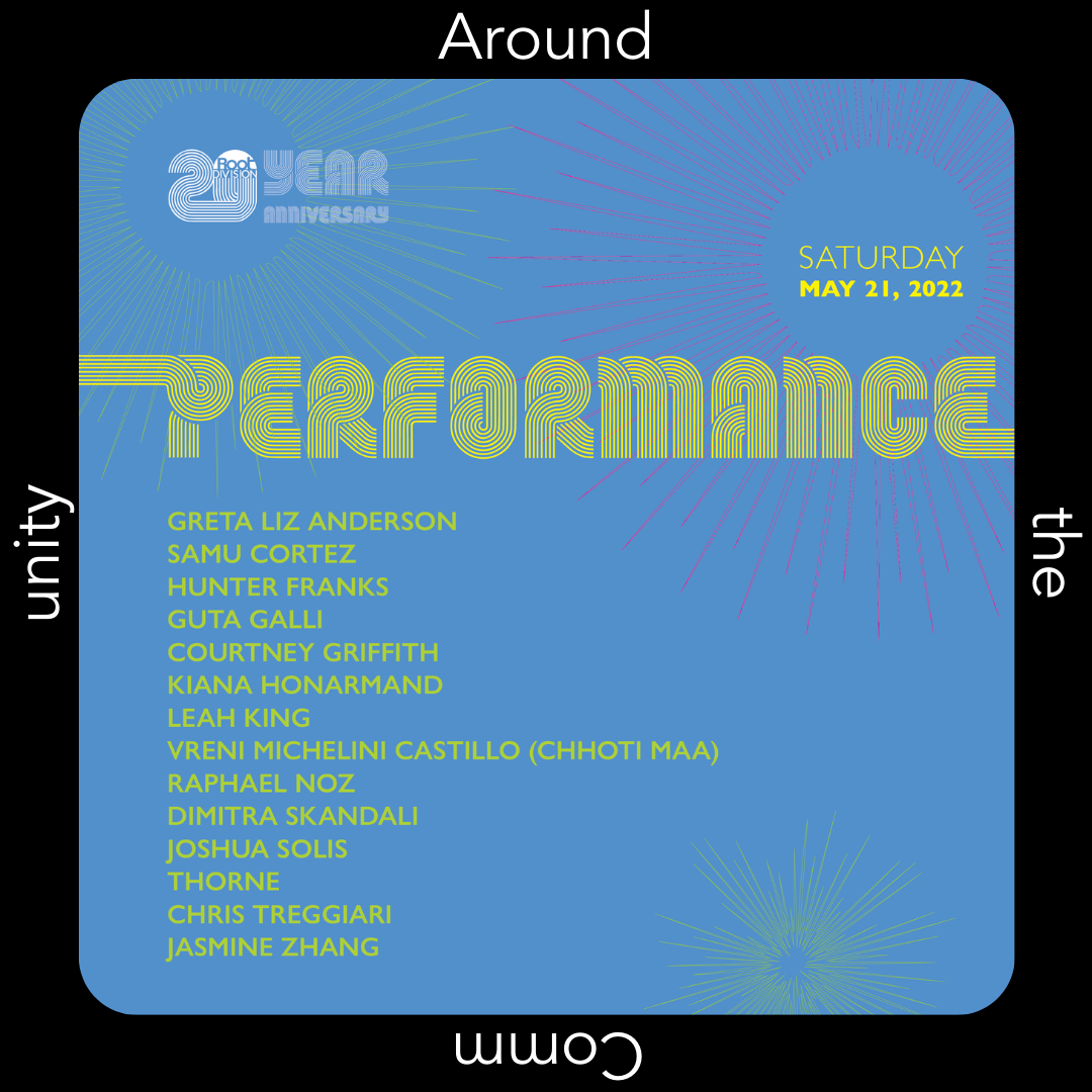 Around the Community | Root Division's 20 Year Anniversary: Performance Event