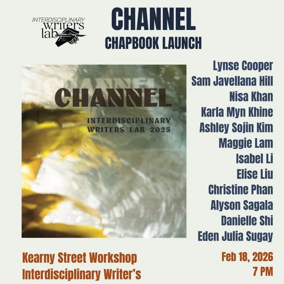 Interdisciplinary Writers Lab 2025 Chapbook Launch 