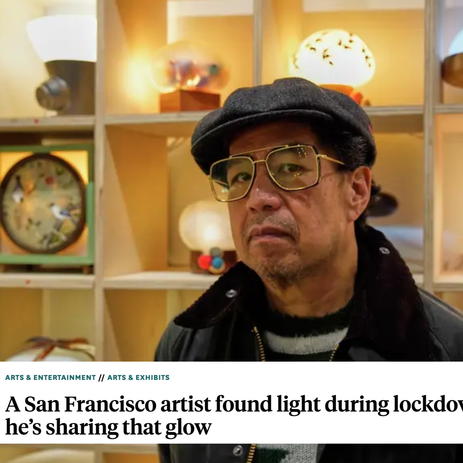 S.F. Chronicle Spotlights Truong Tran's "100 Nights of Pandemic/100 Days of Yearning"