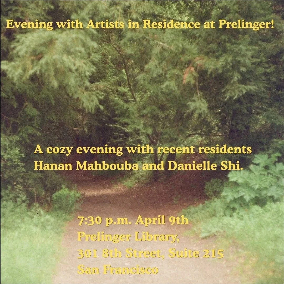 Around the Community: Evening with Artists in Residence at Prelinger