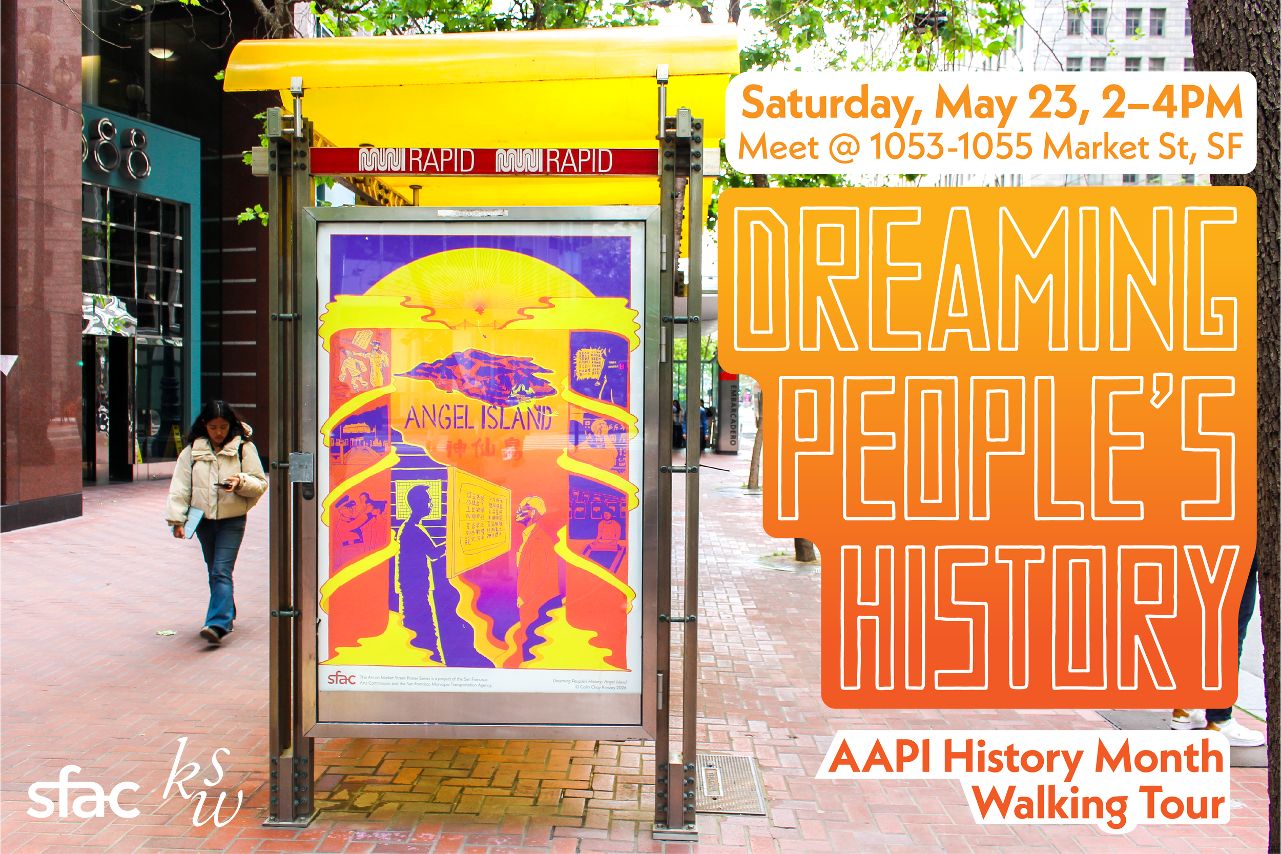 Save the Date! Dreaming People’s History AAPI History Month Walking Tour