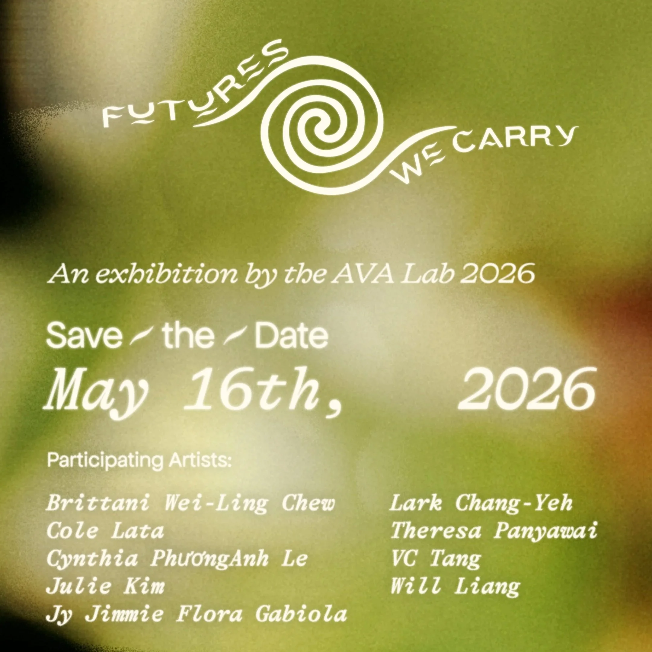 The Futures We Carry, a 2026 AVA Lab Exhibition