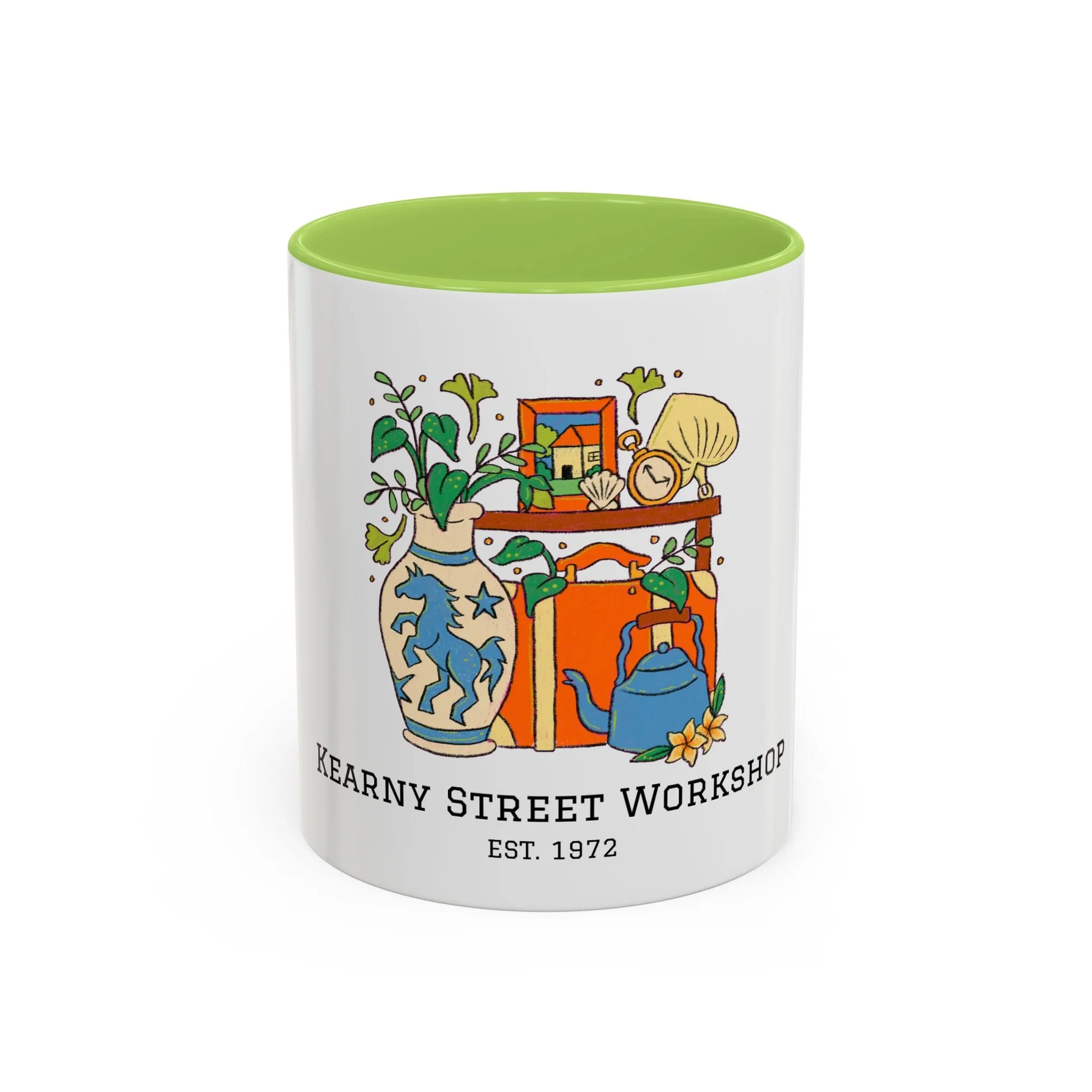 2026 KSW's APAture Festival  Accent Coffee Mug (11oz) (More Colors)
