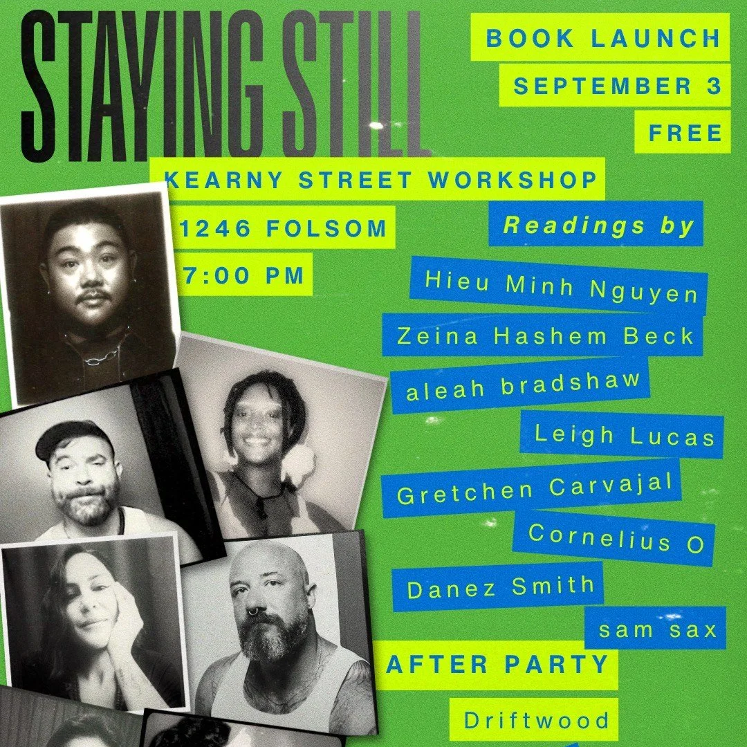 "Staying Still" Book Launch with Hieu Minh Nguyen and Friends
