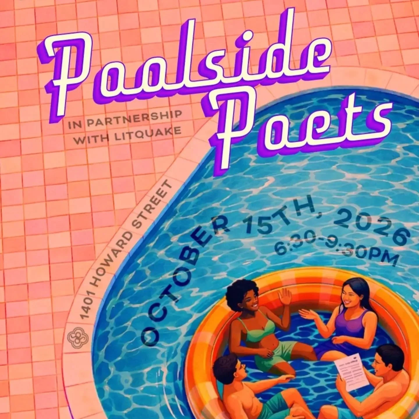 Around the Community: Decentered Arts presents Poolside Poets