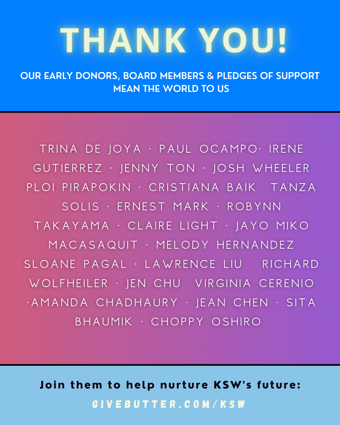 We’ve Raised $9,500 out of $35,000 - Community is Everything with KSW