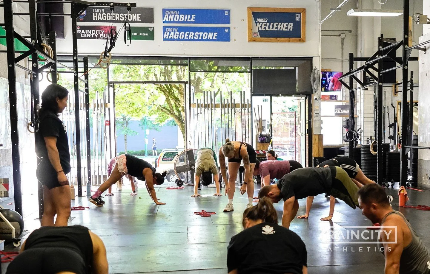 We are closed tomorrow Sunday and running a modified schedule, so make sure to check push press 😃 Eating lots? We recommend at least some walking and stretching 💚
