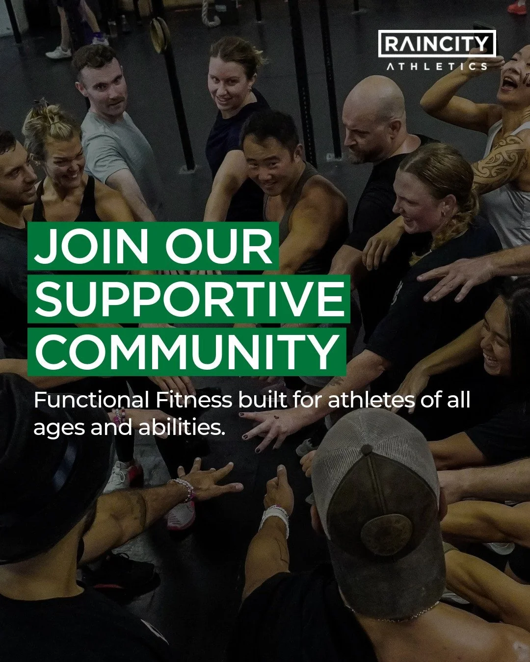 First step: come on in for a free trial and see what we're all about! ⁠
⁠
Rancinty: Functional fitness built for athletes of all ages and abilities 💚 Be part of our community.⁠
⁠
Link in bio.