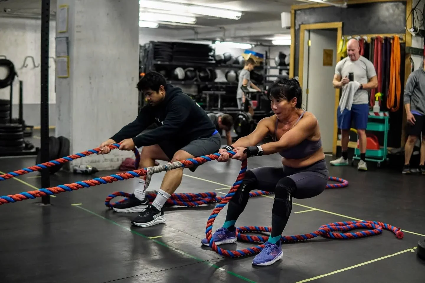 Thanks to all our members who came out for our first run of the new #raincitybenchmark an official #halfhyrox @hyroxca 🔥

Including our new favorite hydration brand @insaltd ❤️ #raincityretail 

@raincityathls may be the only gym in the Vancouver ar