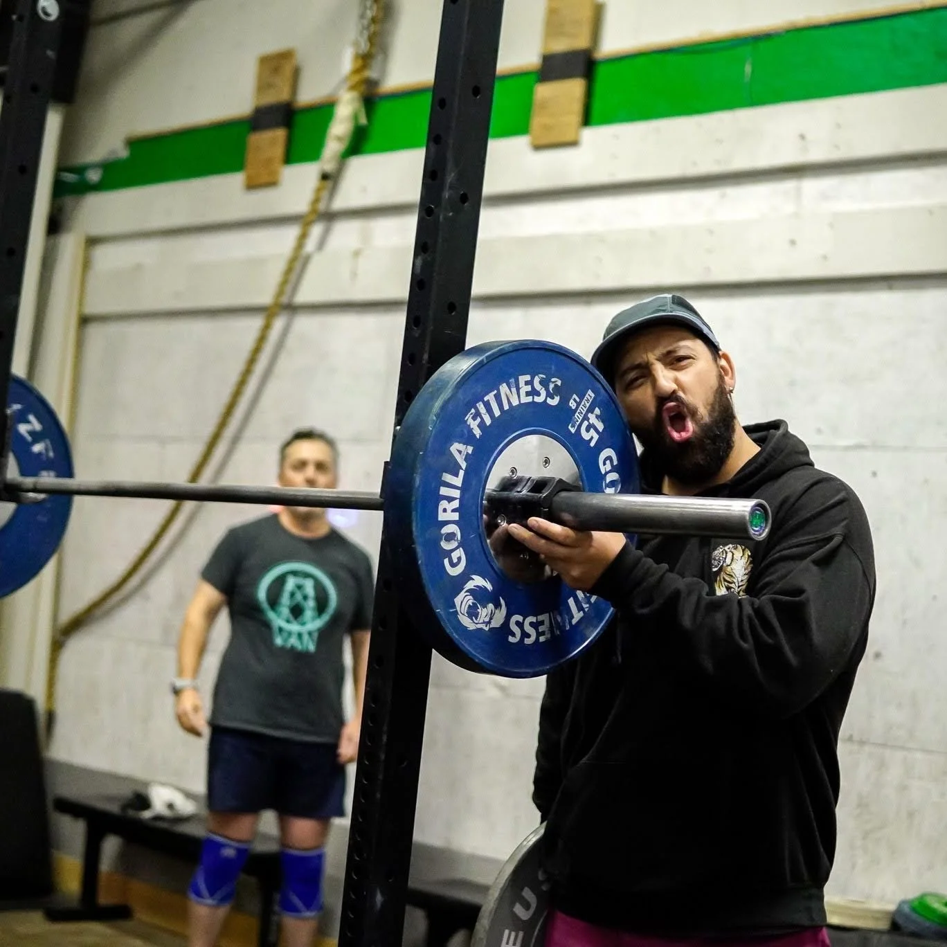 WARNING! ⚠️This post is overloaded with strength and happiness⁠
⁠
Tag your strongest gym bestie 💚 #RAthlete