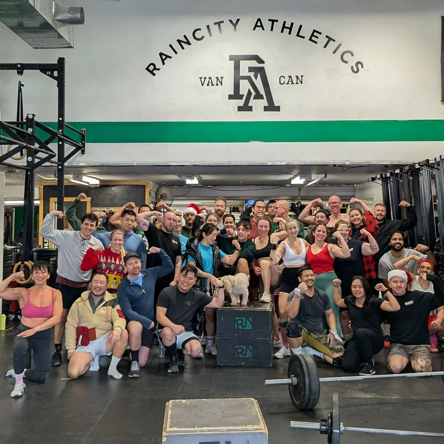 Last Saturday #RAthletes came together and completed the biggest and baddest workout of the year - the 12 days of christmas 🎄⁠
⁠
What an amazing morning!