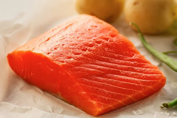 WILD COHO SALMONCoho has a firm texture &amp; red flesh. Richer flavour than pinks or chum but milder than sockeye or springs.