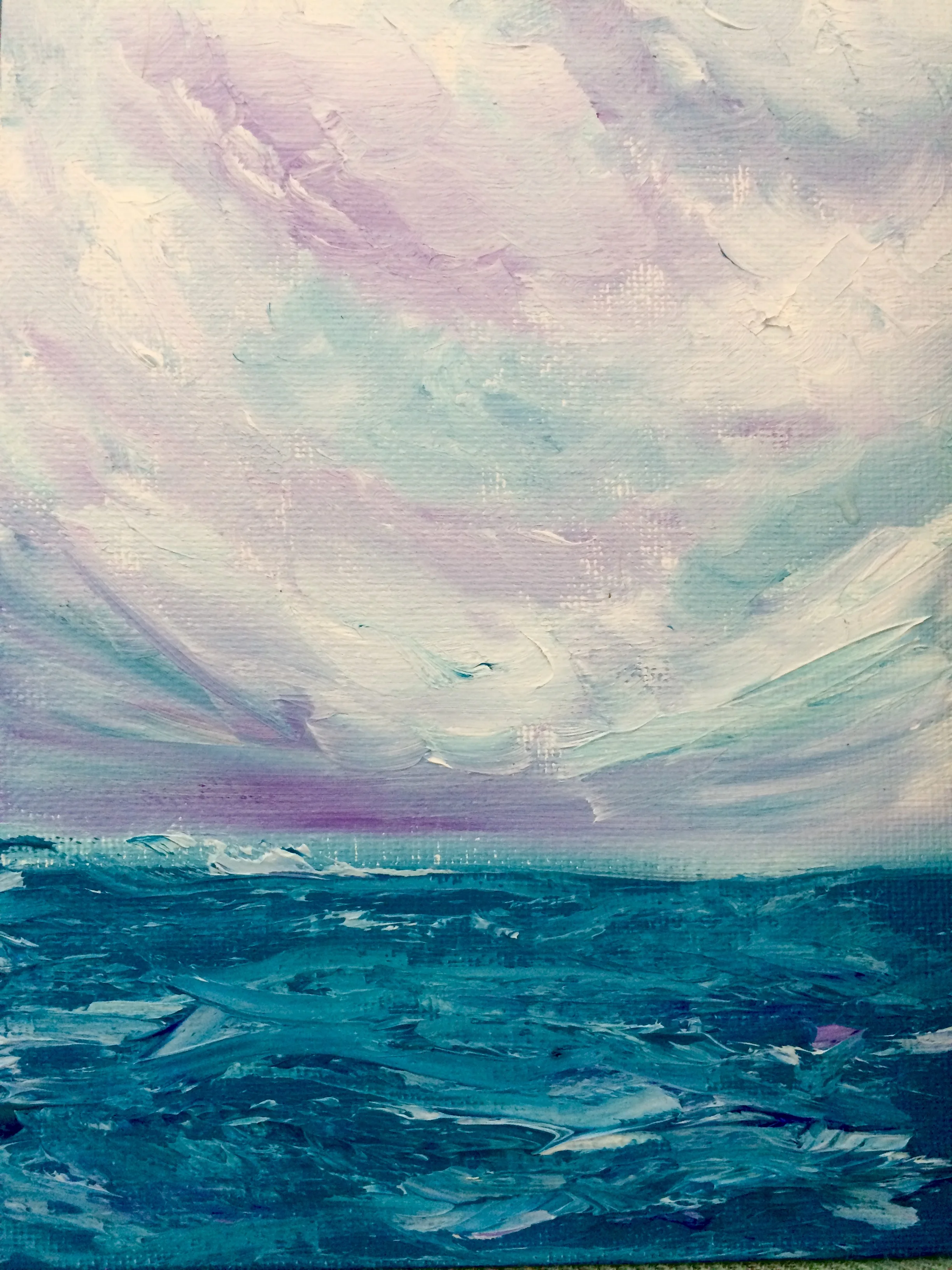 AWAKEN MY SOUL 5x7 Oil on Panel
