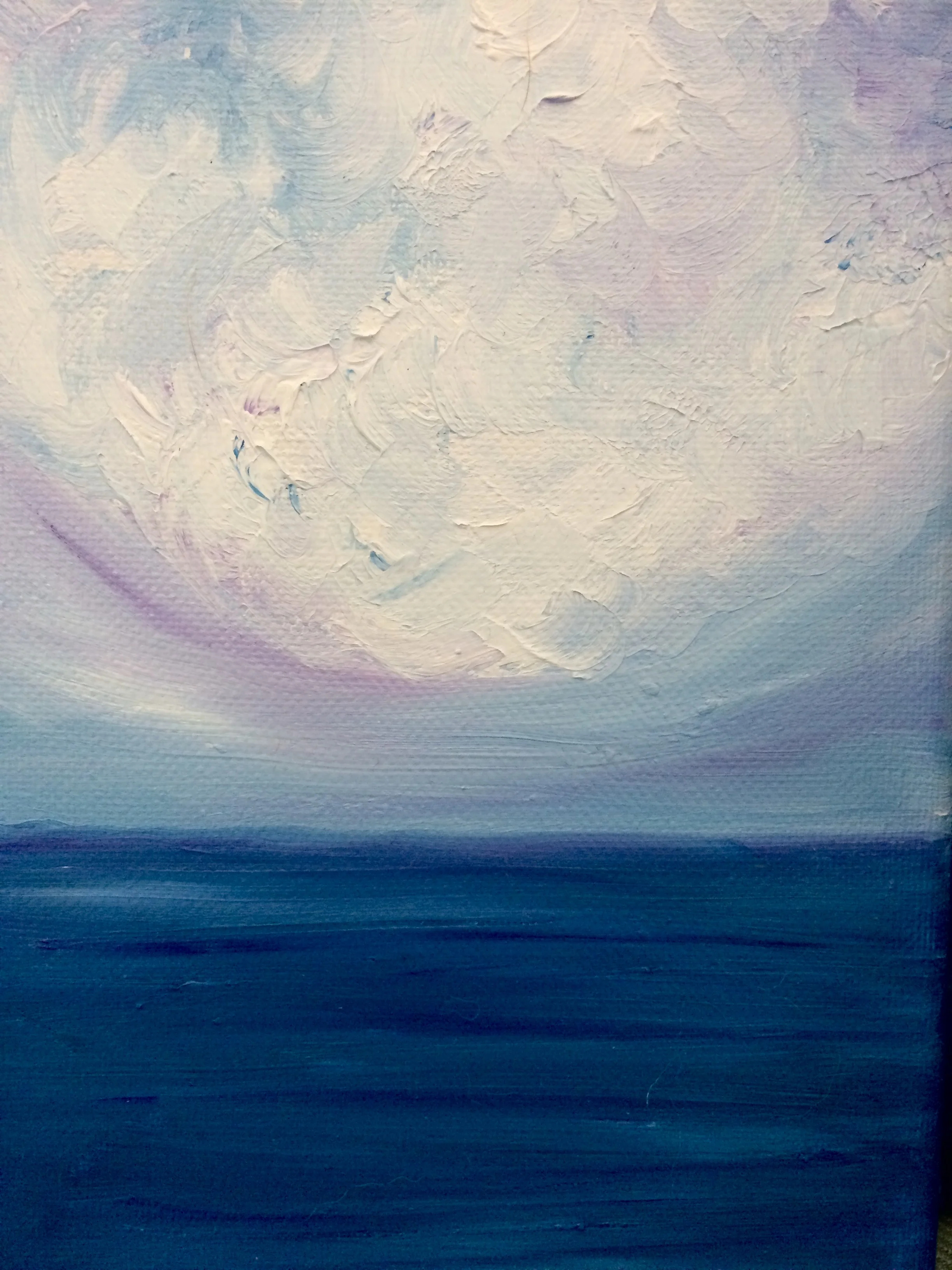 DRAW TO ME 5x7 Oil on Canvas