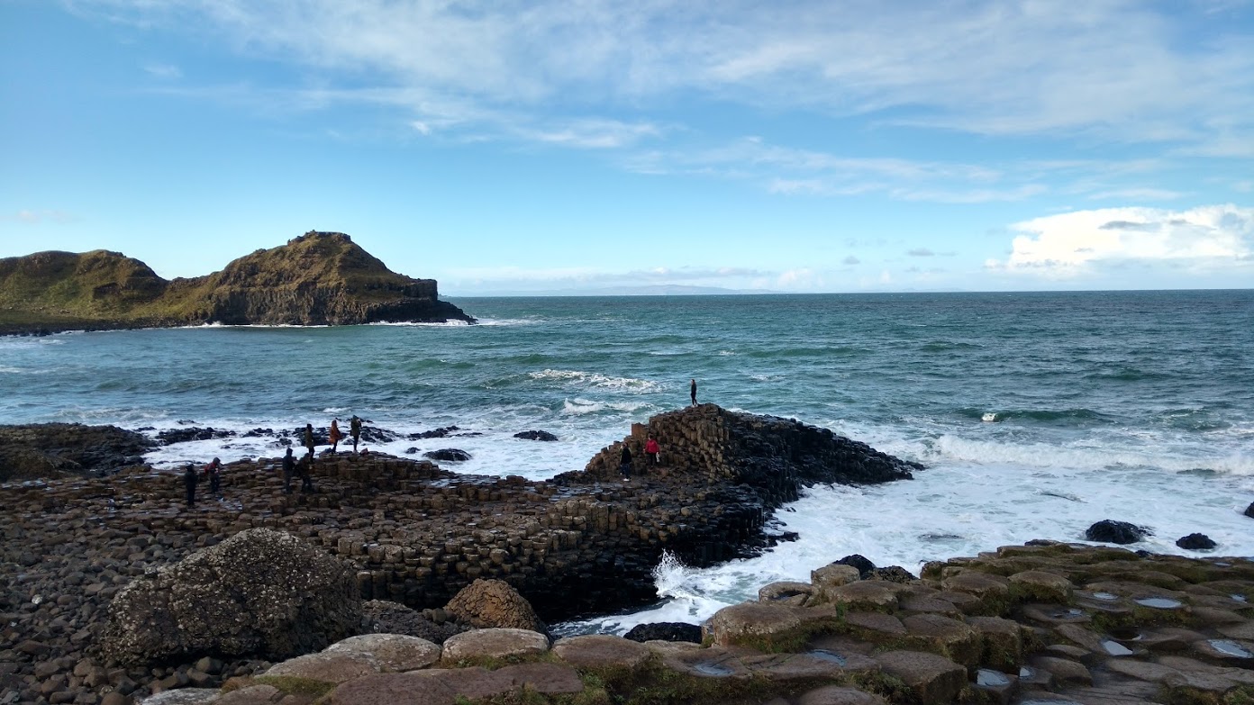 Waves of the Giant's Causeway