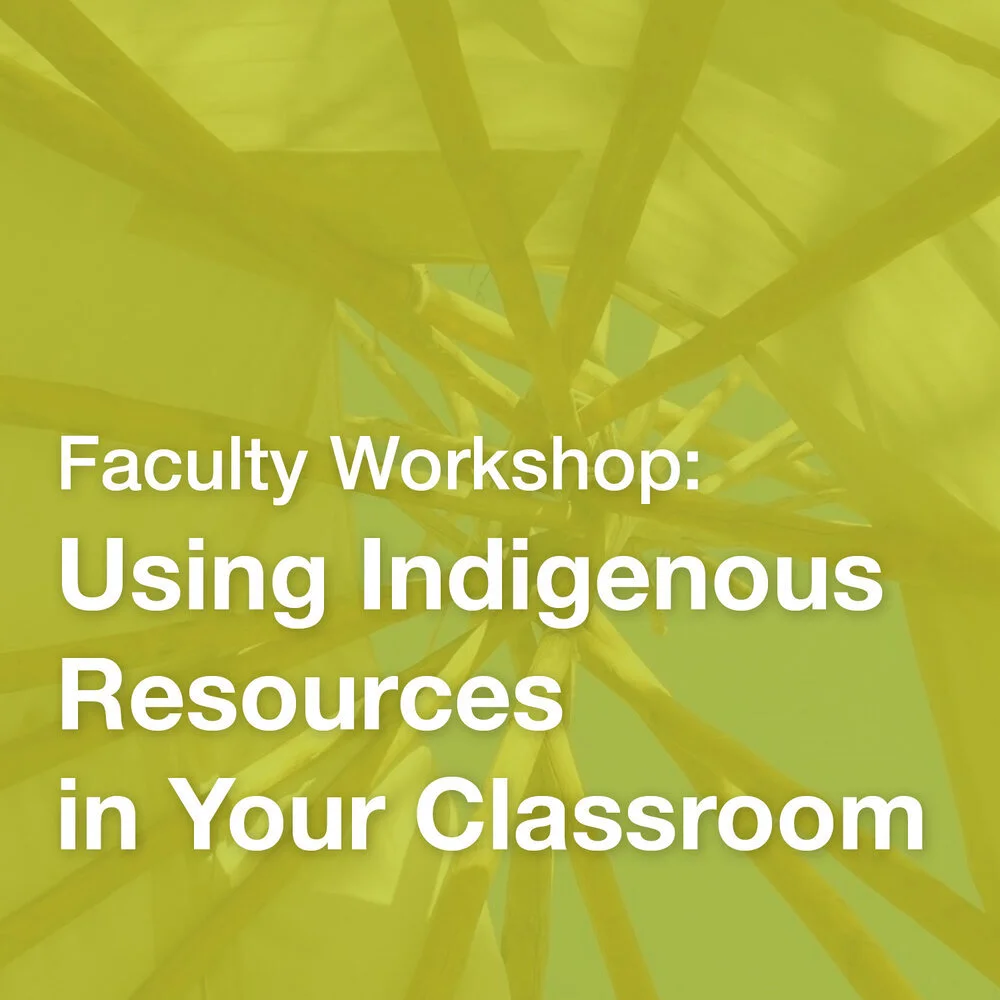 Including Indigenous Content in Courses